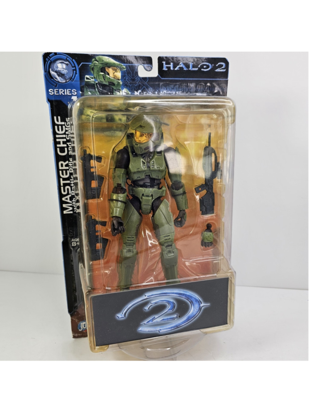 SEALED Halo 2 Master Chief Action Figure Series 1 Joyride Studios 75716A – 2004